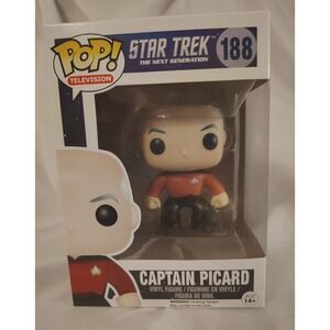 Funko POP TV: Star Trek The Next Generation - Jean-Luc Picard Action Figure NIB